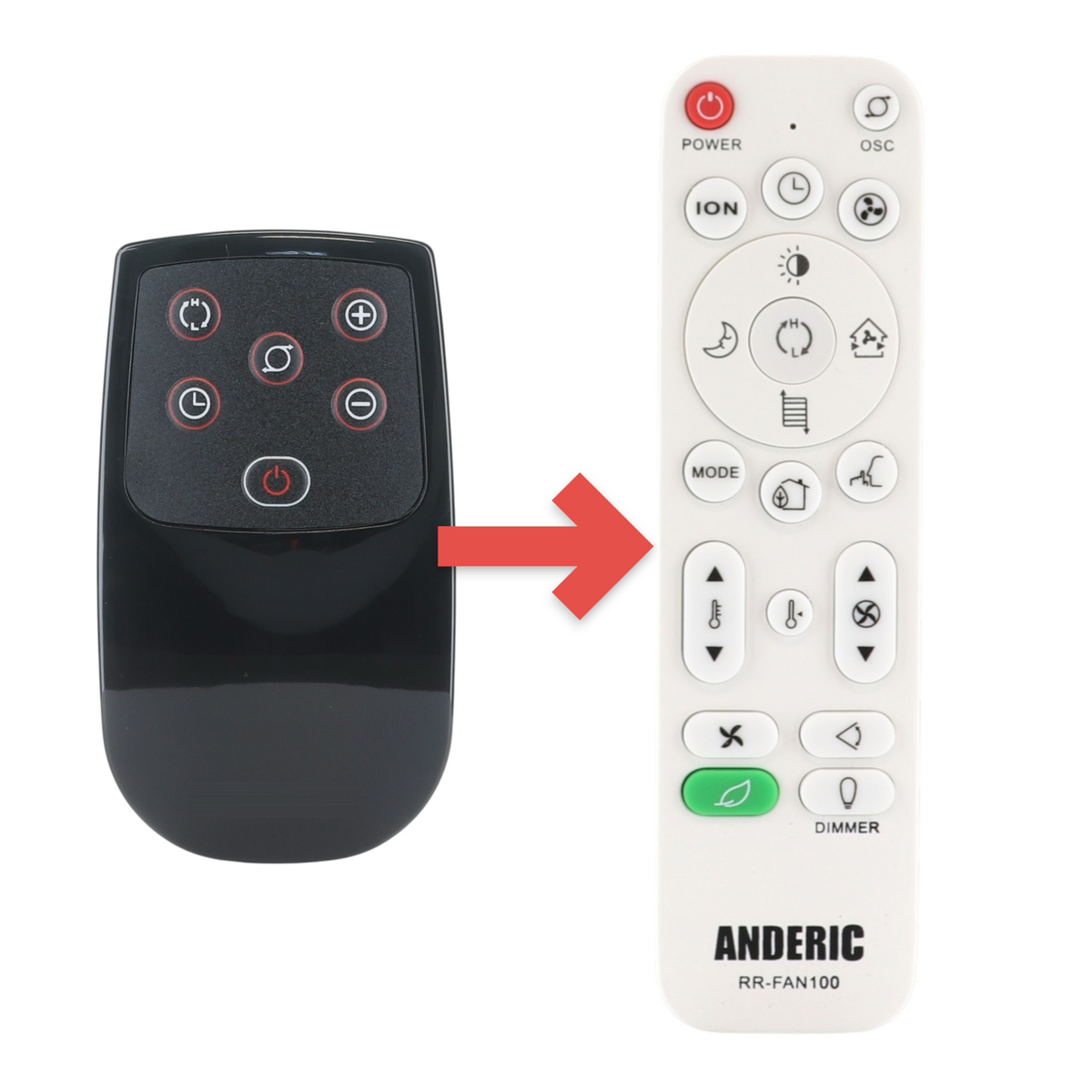 Lasko 2033617A Space Heater Remote Control | IR - 2033617A
