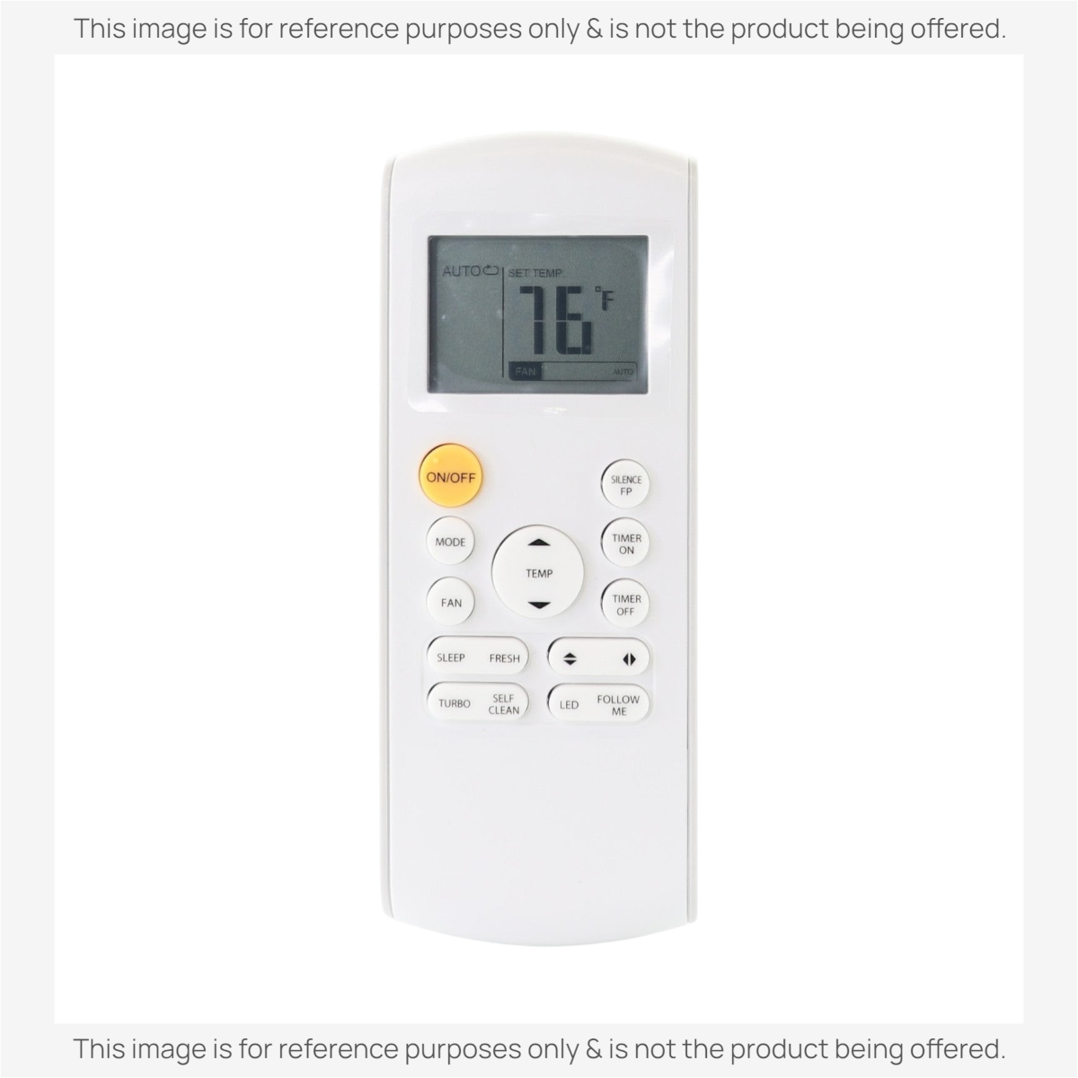 Lennox Y7708 Mini-Split Air Conditioner Remote Control for Lennox AC Units | LCD screen - Y7708