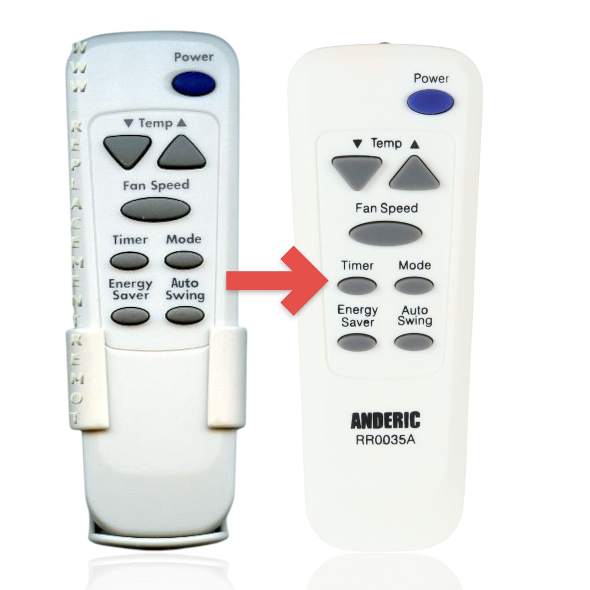 LG 6711A20035A Air Conditioner Remote Control - 6711A20035A