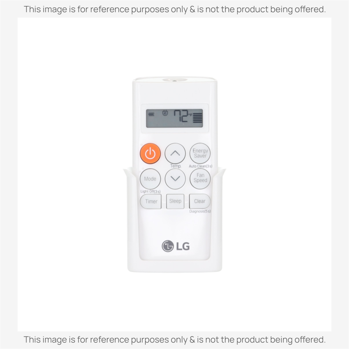 LG AKB73598016 Window Unit Air Conditioner Remote Control - AKB73598016