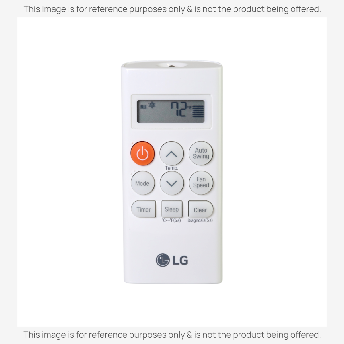 LG AKB73598010 Air Conditioner Remote Control