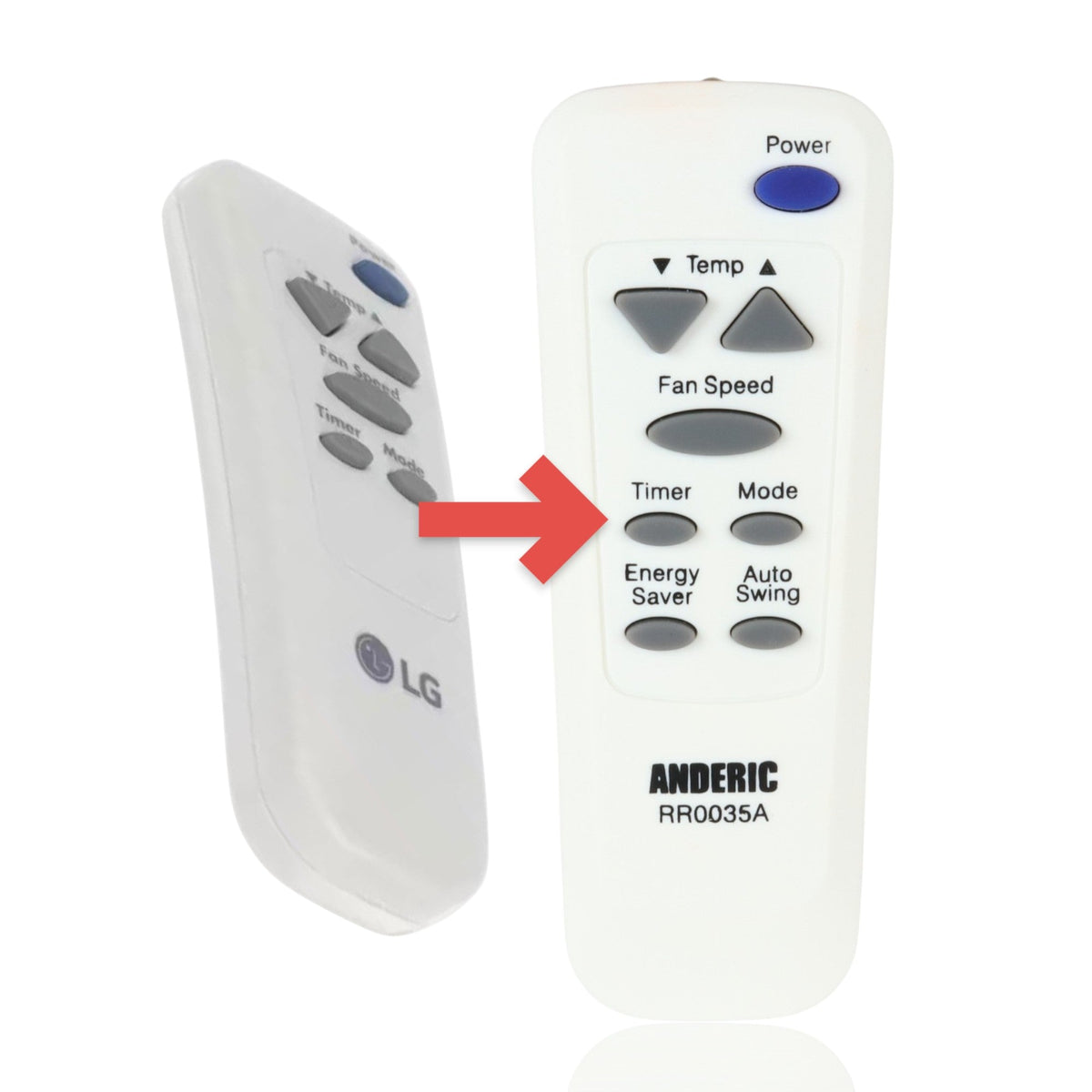 LG AKB73016017 Air Conditioner Remote Control