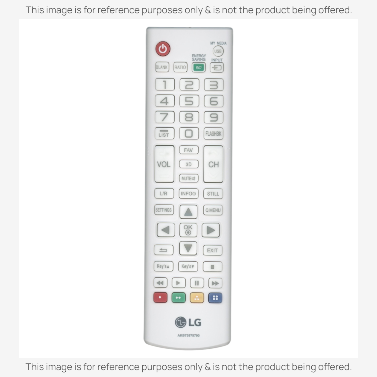 LG AKB73975790 Projector Remote Control