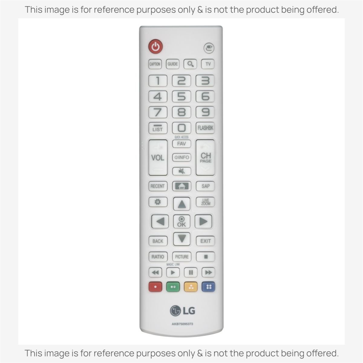 LG AKB75095373 Projector Remote Control - AKB75095373
