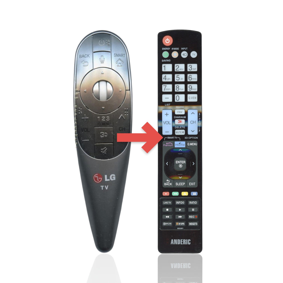 LG ANMR400P MAGIC TV Remote Control