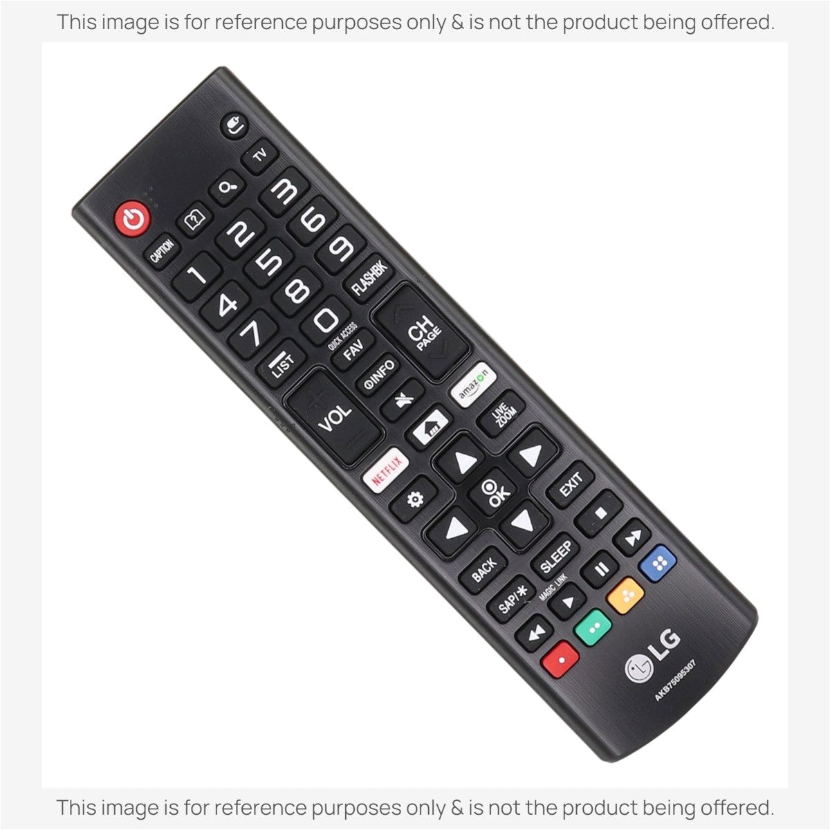 LG AKB75095307 Smart TV Remote Control with Netflix and Amazon Shortcuts – AKB75095307