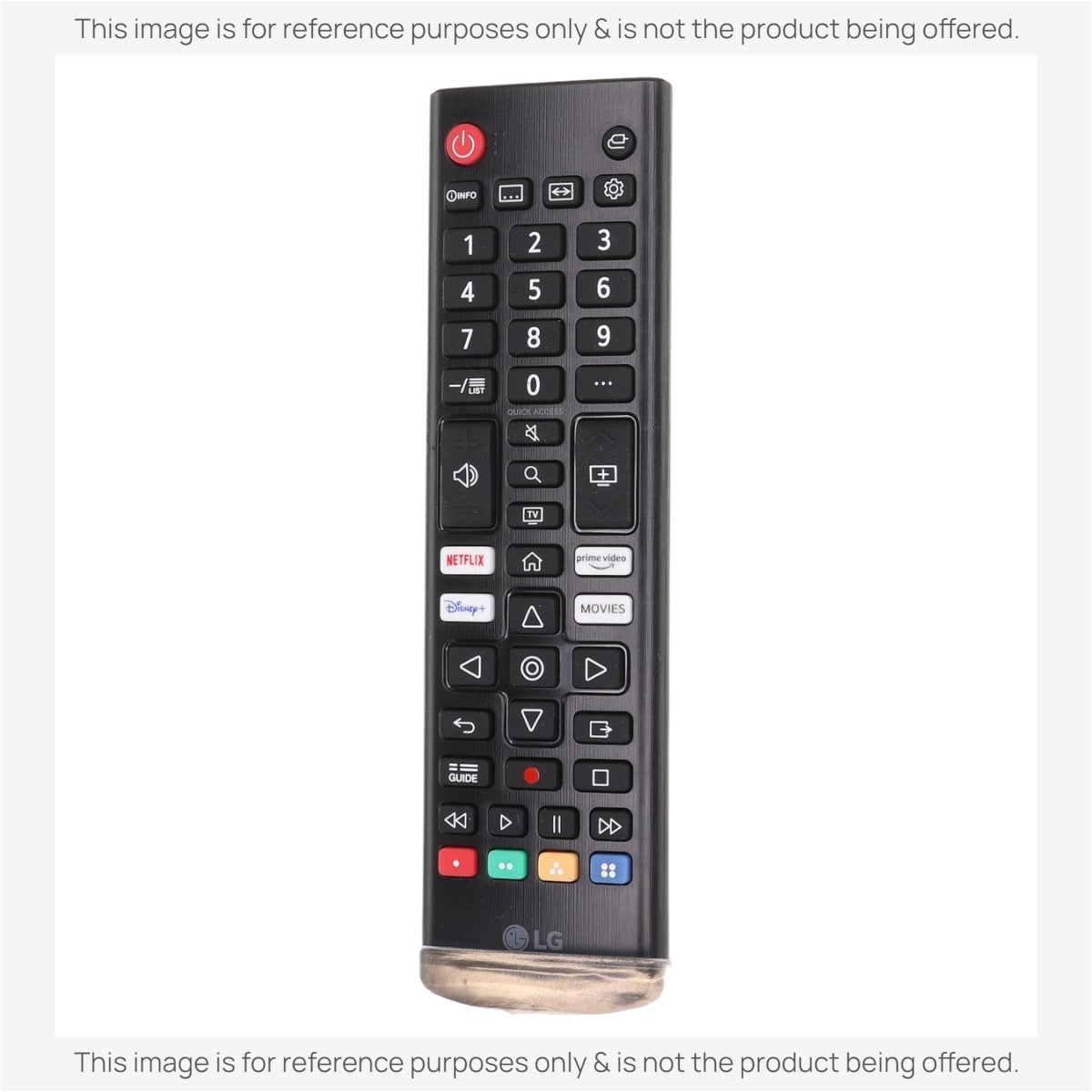 LG AKB76037603 TV Remote Control | Netflix | Prime Video | Disney+ | Movies - AKB76037603