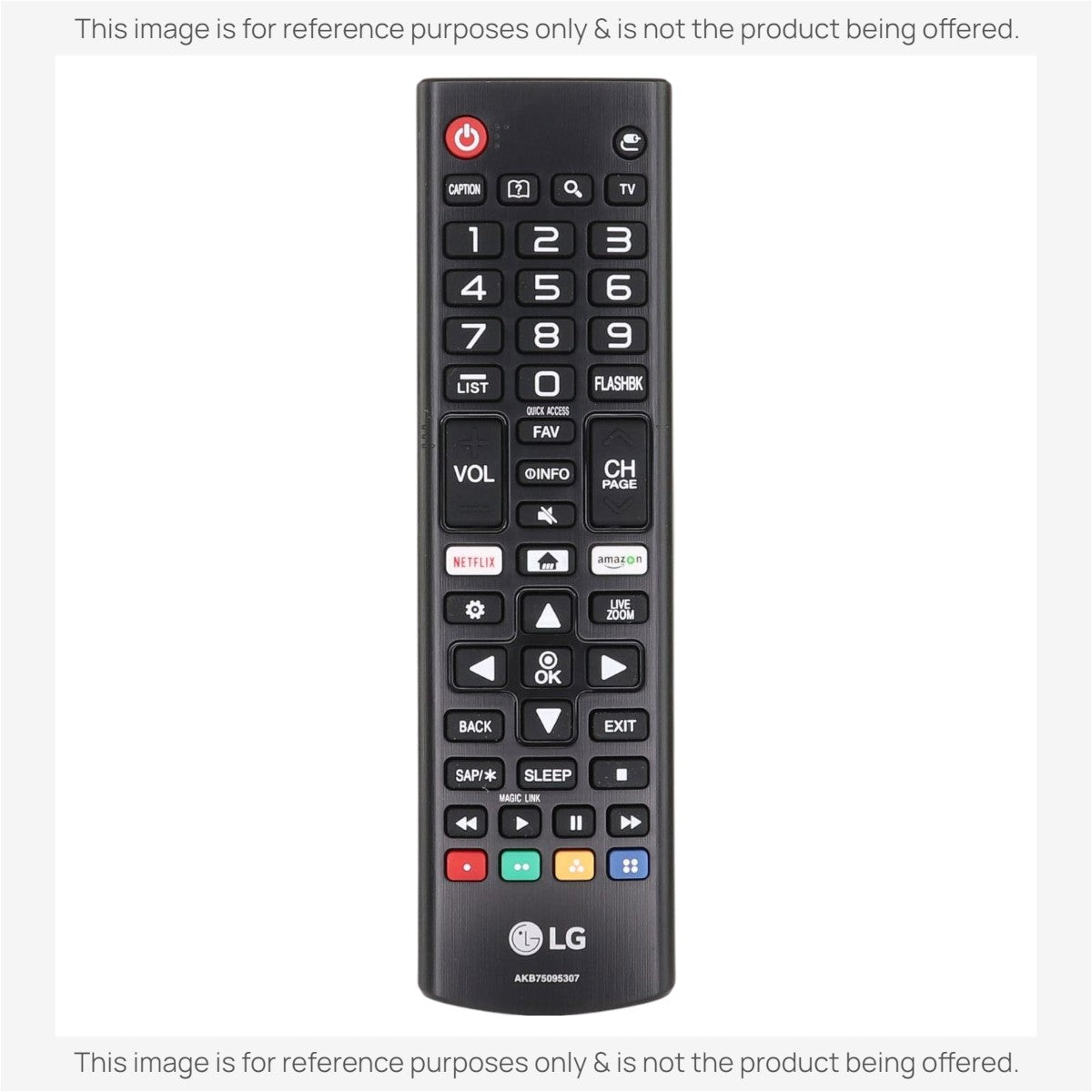 LG AKB75095307 Smart TV Remote Control with Netflix and Amazon Shortcuts – AKB75095307