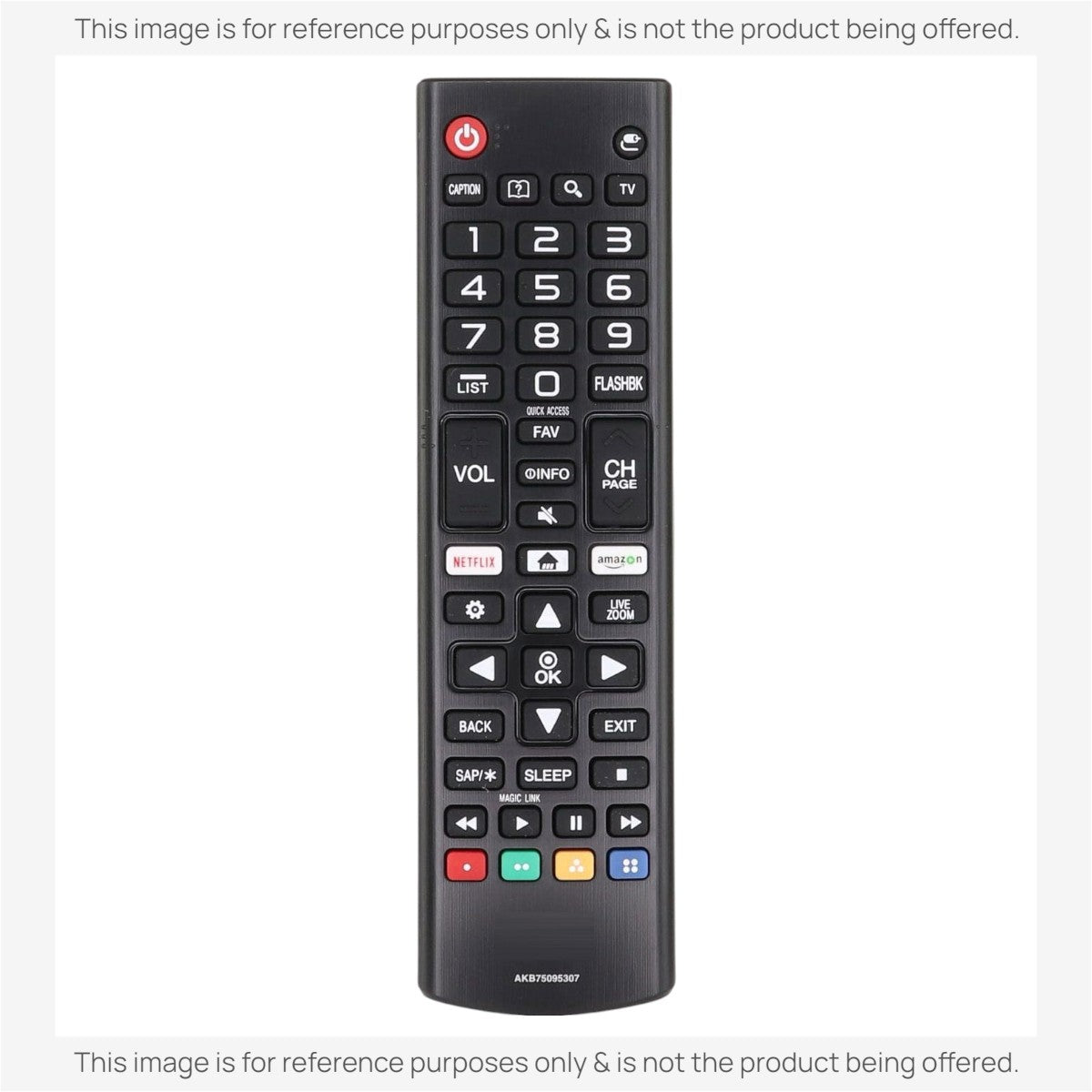 LG AKB75095307 Smart TV Remote Control with Netflix and Amazon Shortcuts – AKB75095307
