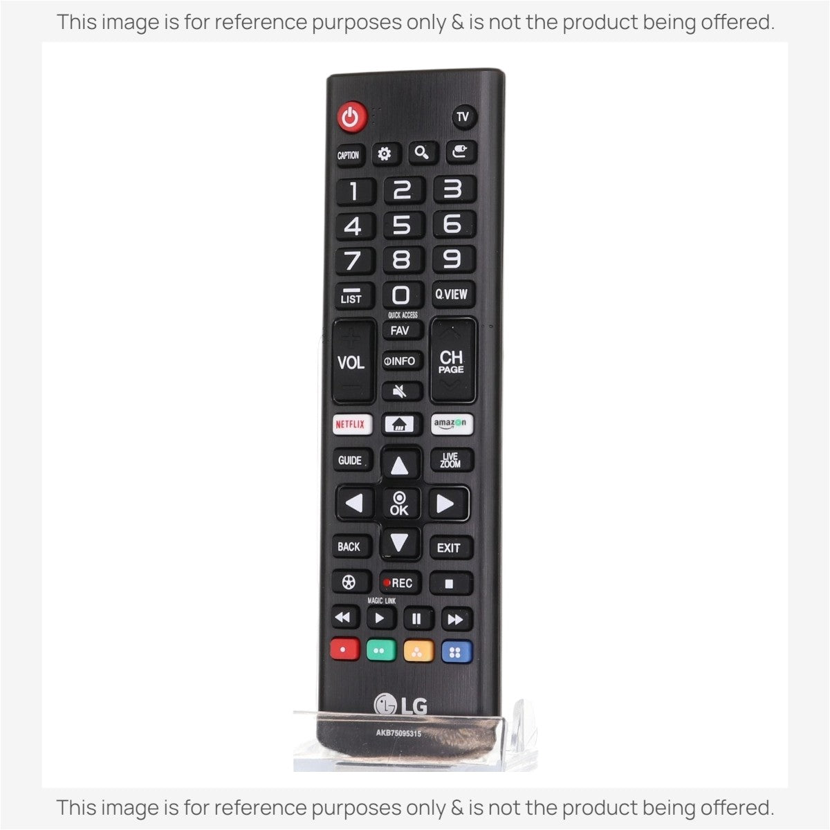 LG AKB75095315 Smart TV Remote Control with Netflix and Amazon Prime Shortcuts – AKB75095315