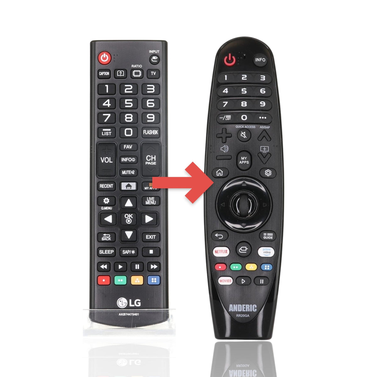 LG AKB74475401 TV Remote Control