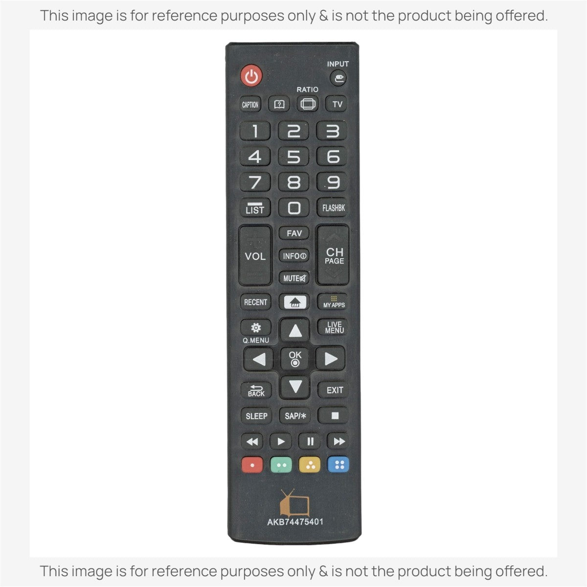 Anderic Substitute For AKB74475401 For LG TV Remote Control [RR5501]