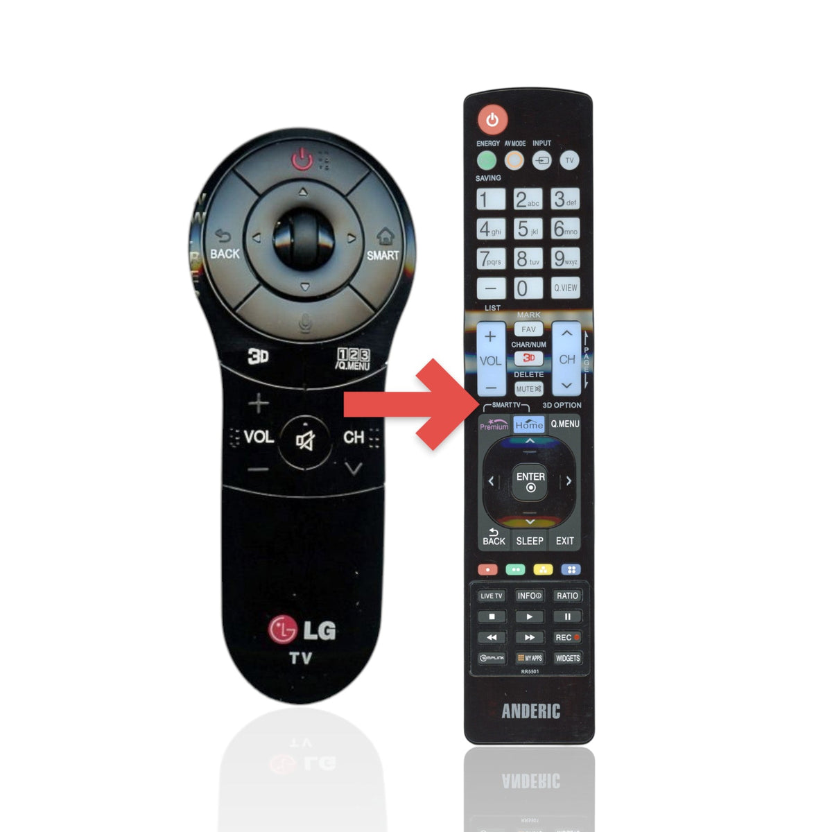 LG ANMR400G MAGIC TV Remote Control