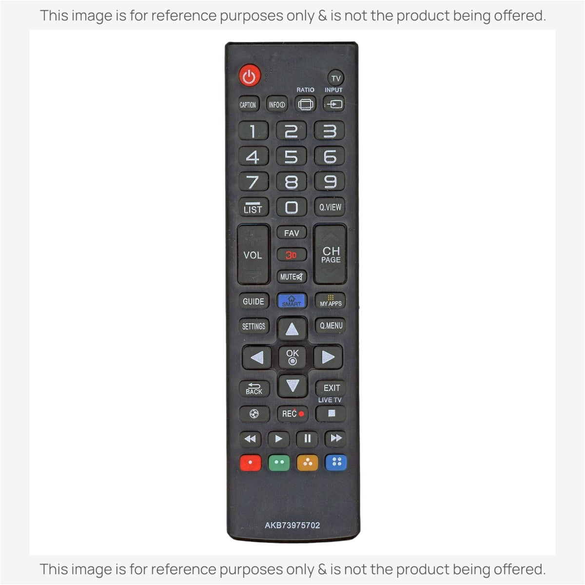 Anderic AKB73975702 for LG TV Remote Control