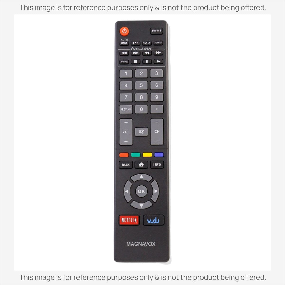 Magnavox NH401UD Smart TV Remote Control - NH401UD