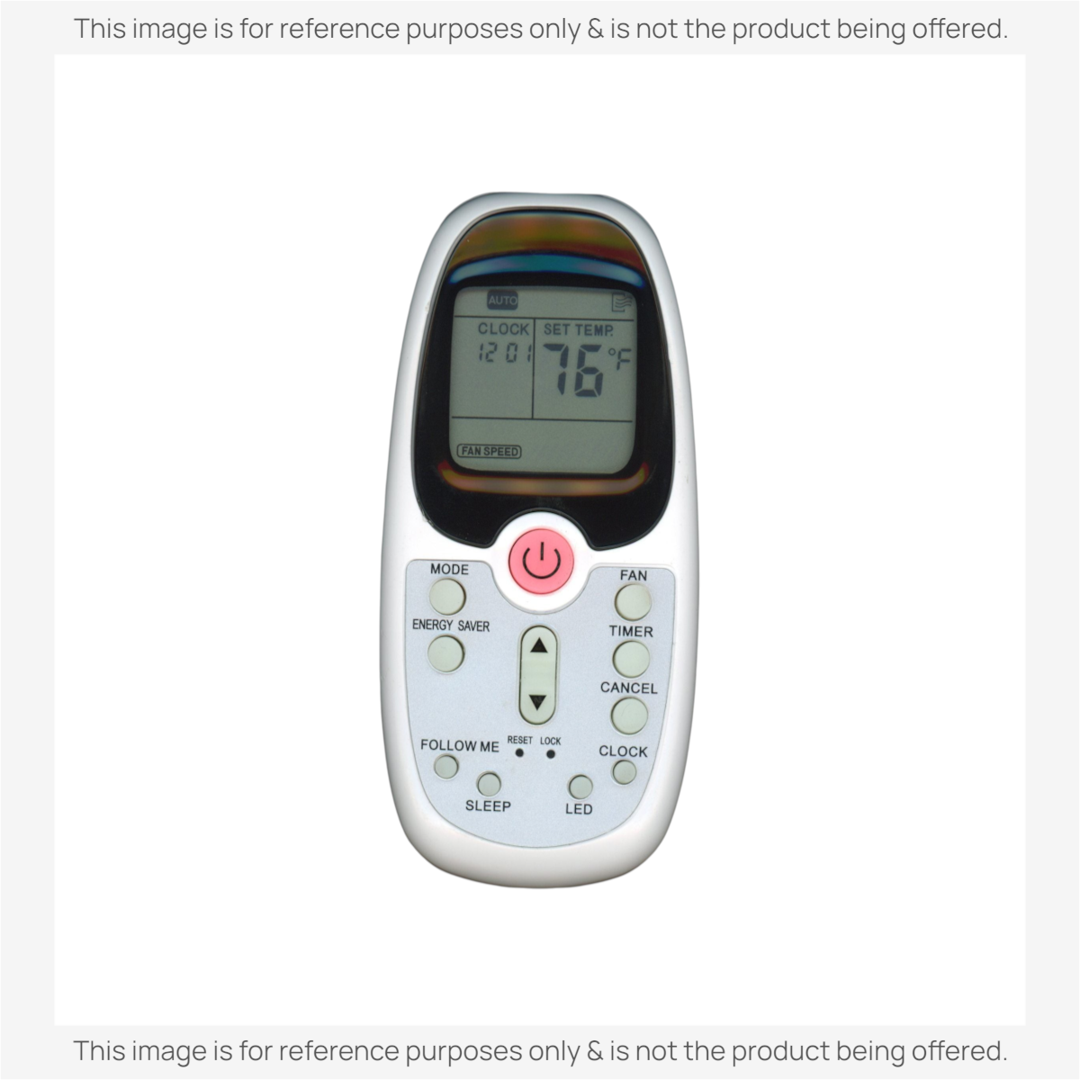 Midea R09B/BGCE Air Conditioner Remote Control - 17317000000277