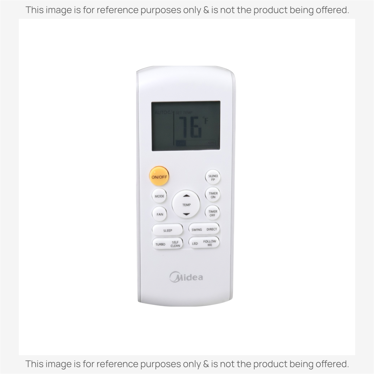 Midea 17317000A06740 Air Conditioner Remote Control