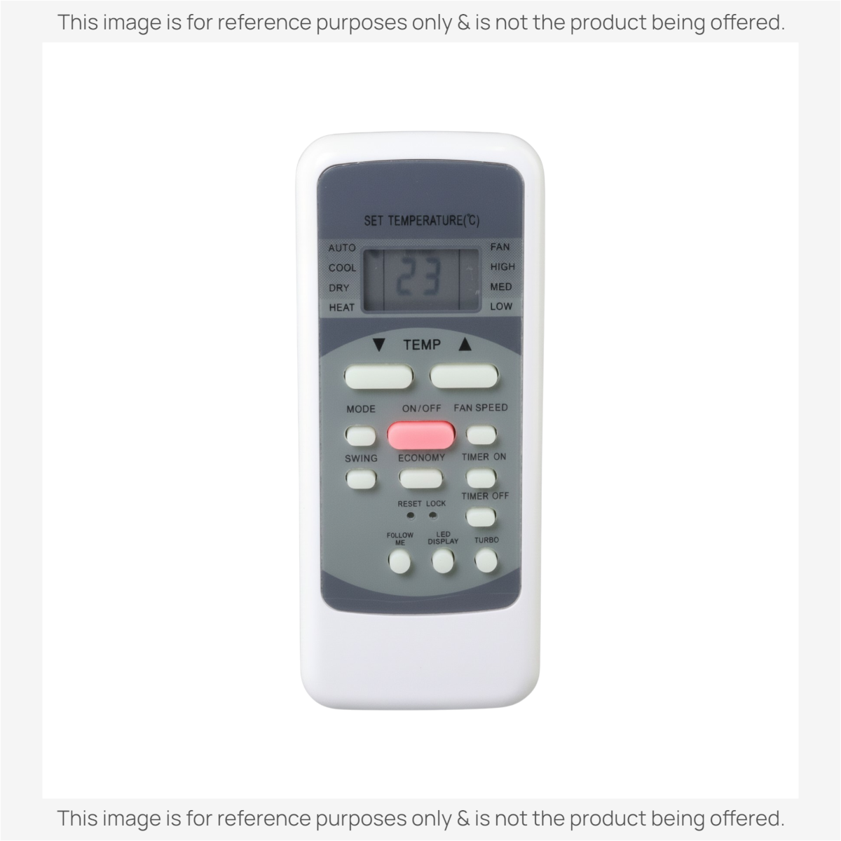 Midea 17317000A02500 R51k/bge Air Conditioner Remote Control