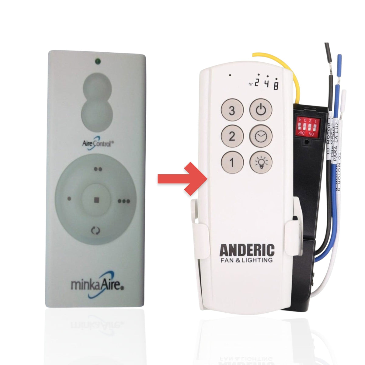 Minka-Aire DL4111T Ceiling Fan Remote Control