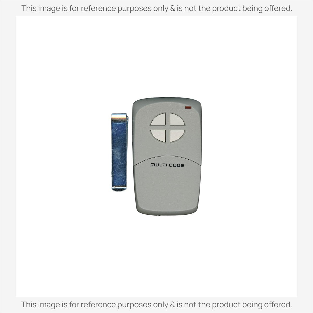 Linear 4140 Multi-Code 4-button 300 MHz Visor Garage Door Opener Remote Control
