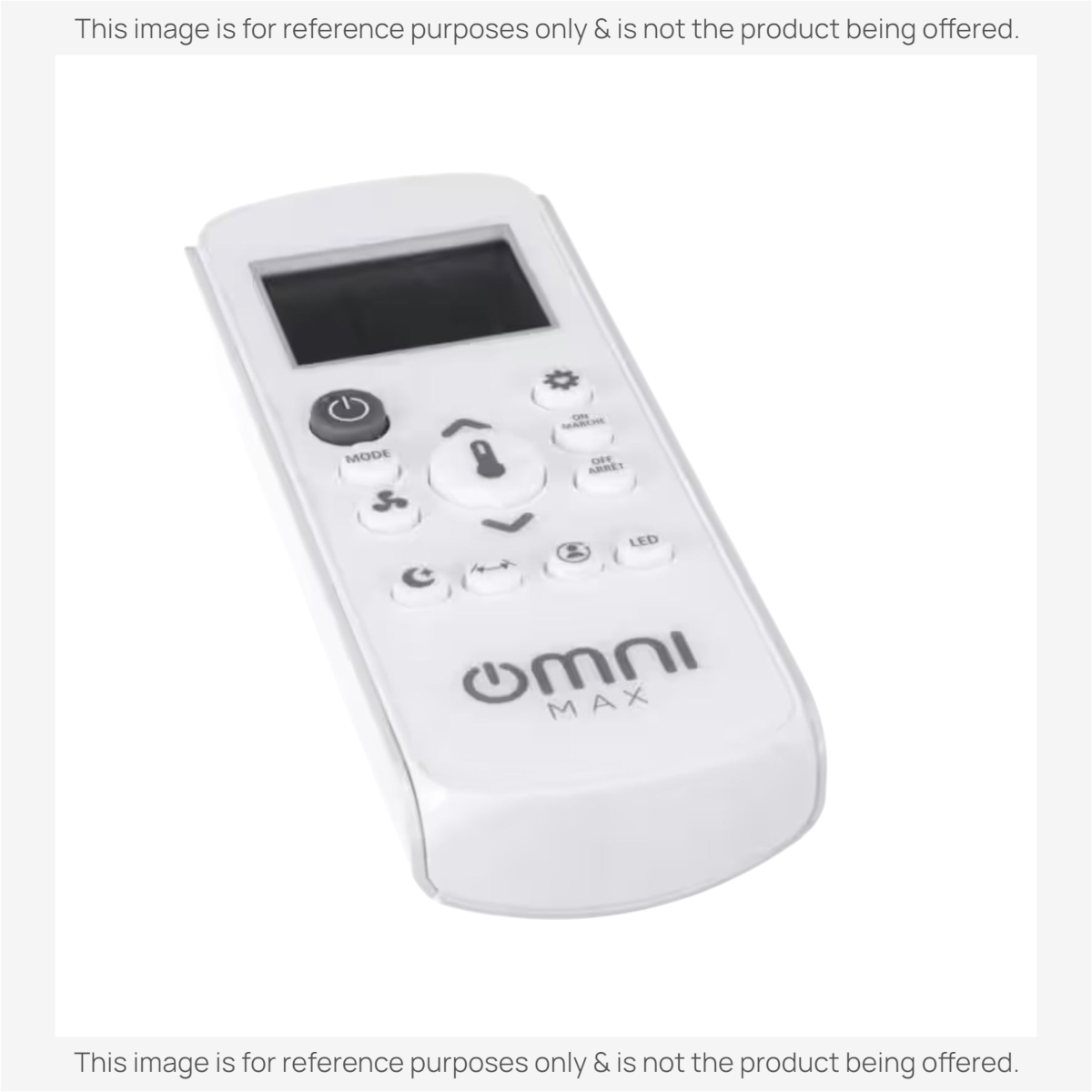Midea 17317000A63249 omni max Air Conditioner Remote Control