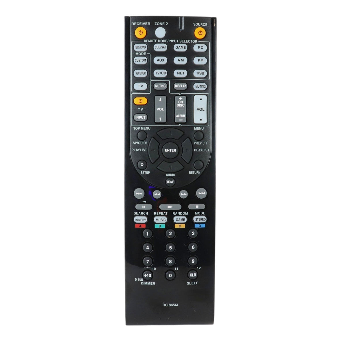 Onkyo RC737M Receiver Remote Control | RC-737M