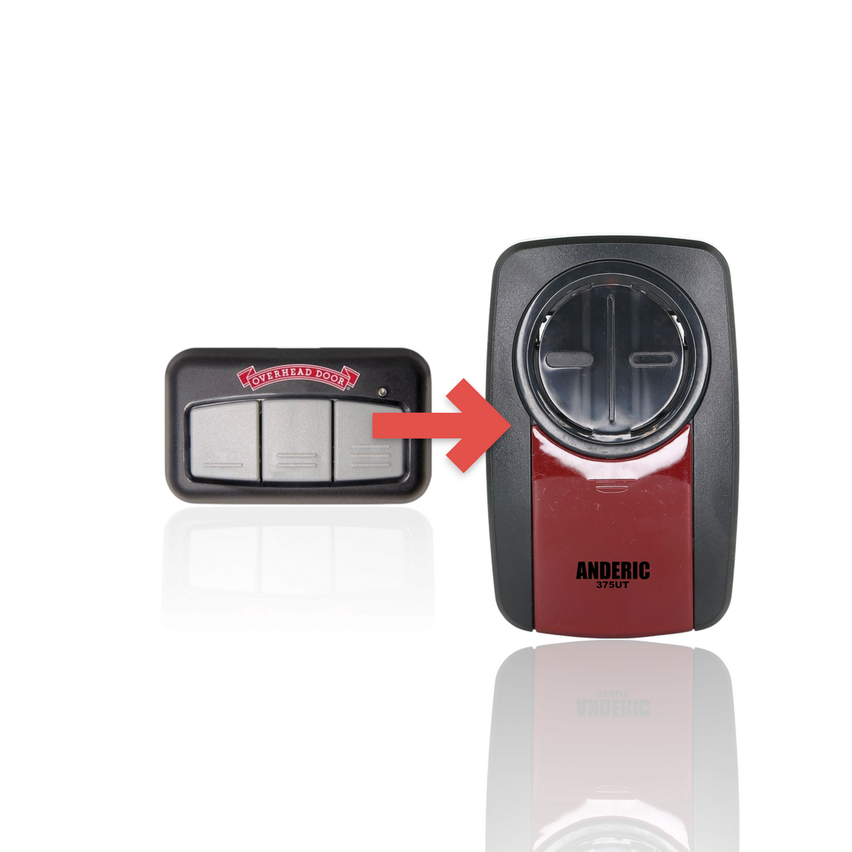 Overhead Door O3BT 3-Button Garage Door Opener Remote Control