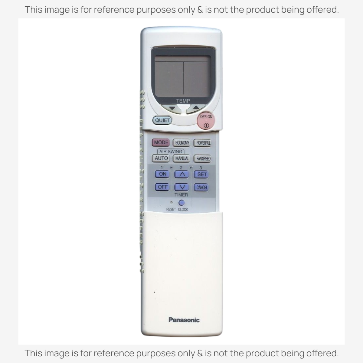 Panasonic CWA75C2297 Air Conditioner Remote Control