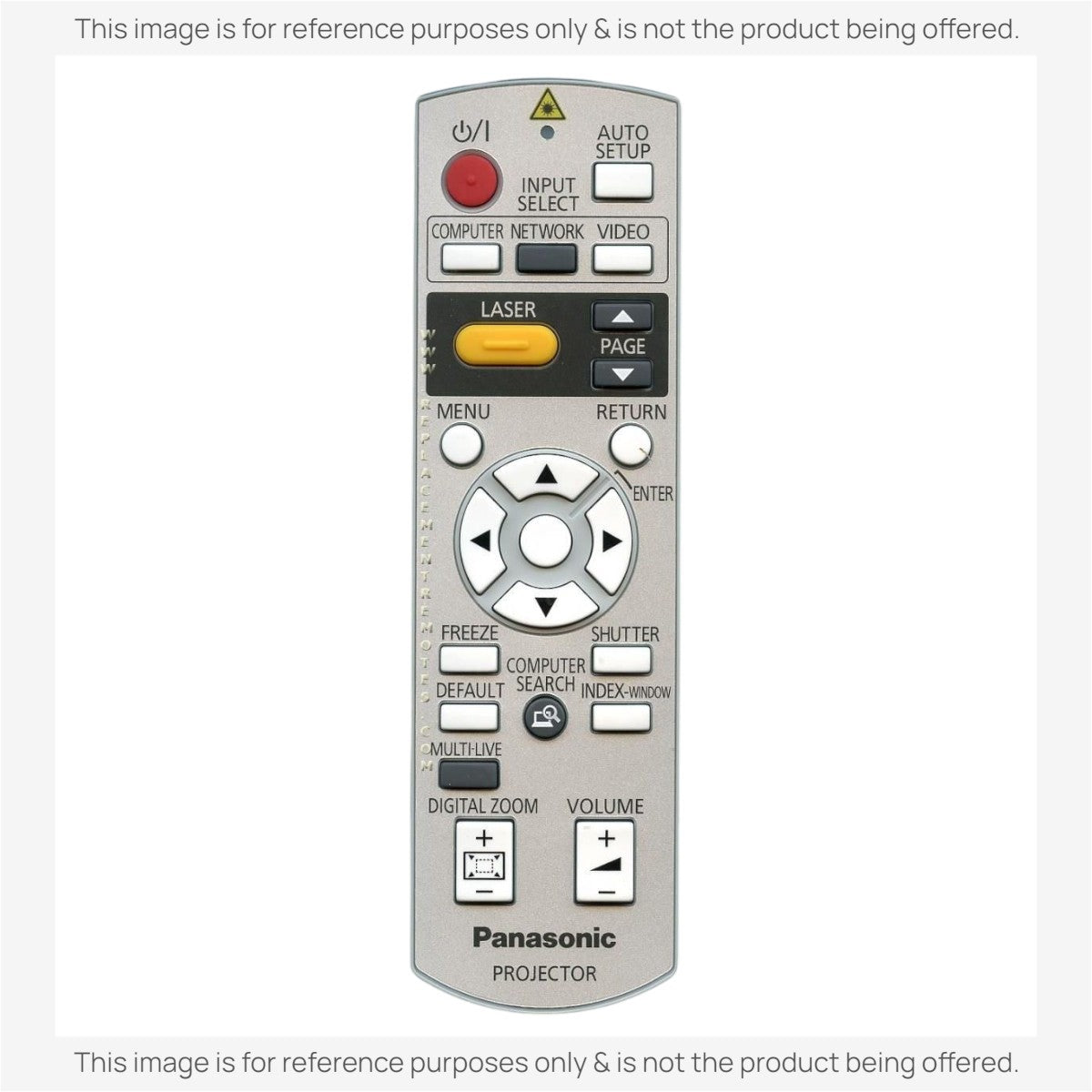 Panasonic N2QAYB000152 Projector Remote Control