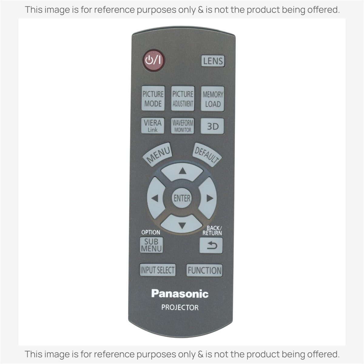 Panasonic N2QAYB000680 Projector Remote Control