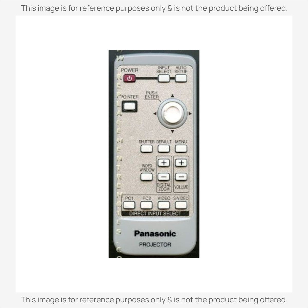 Panasonic N2QAYA000002 Projector Remote Control