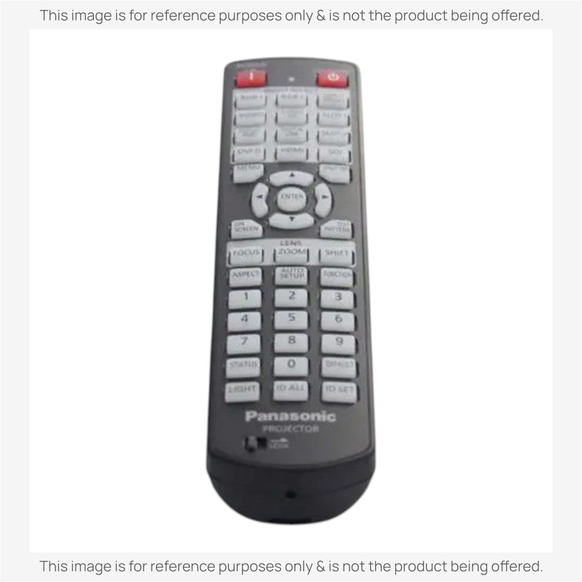 Panasonic N2QAYB001176 Projector Remote Control