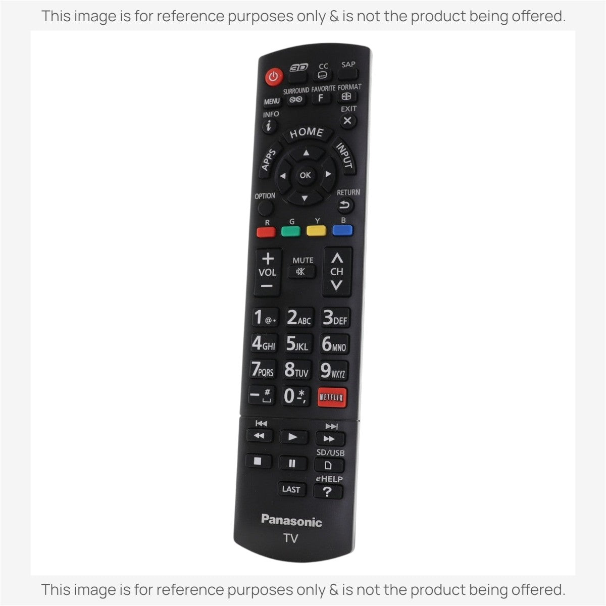 Panasonic N2QAYB000925 Smart TV Remote Control - N2QAYB000925