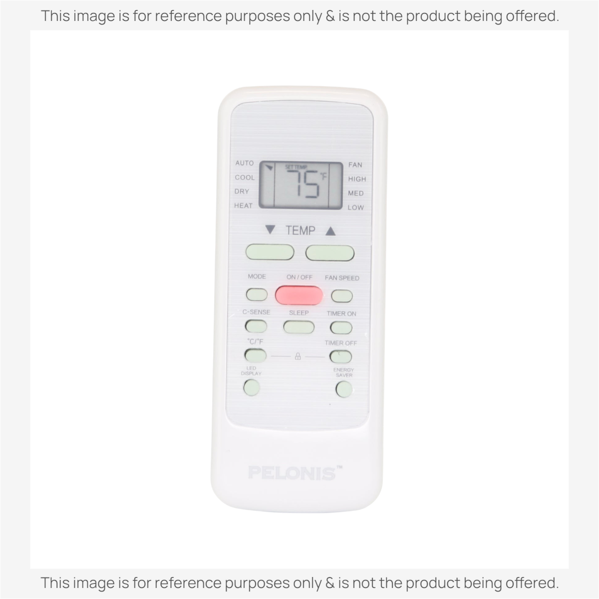PELONIS RG51G(1)/EFU1 Air Conditioner Remote Control - 17317000A59931
