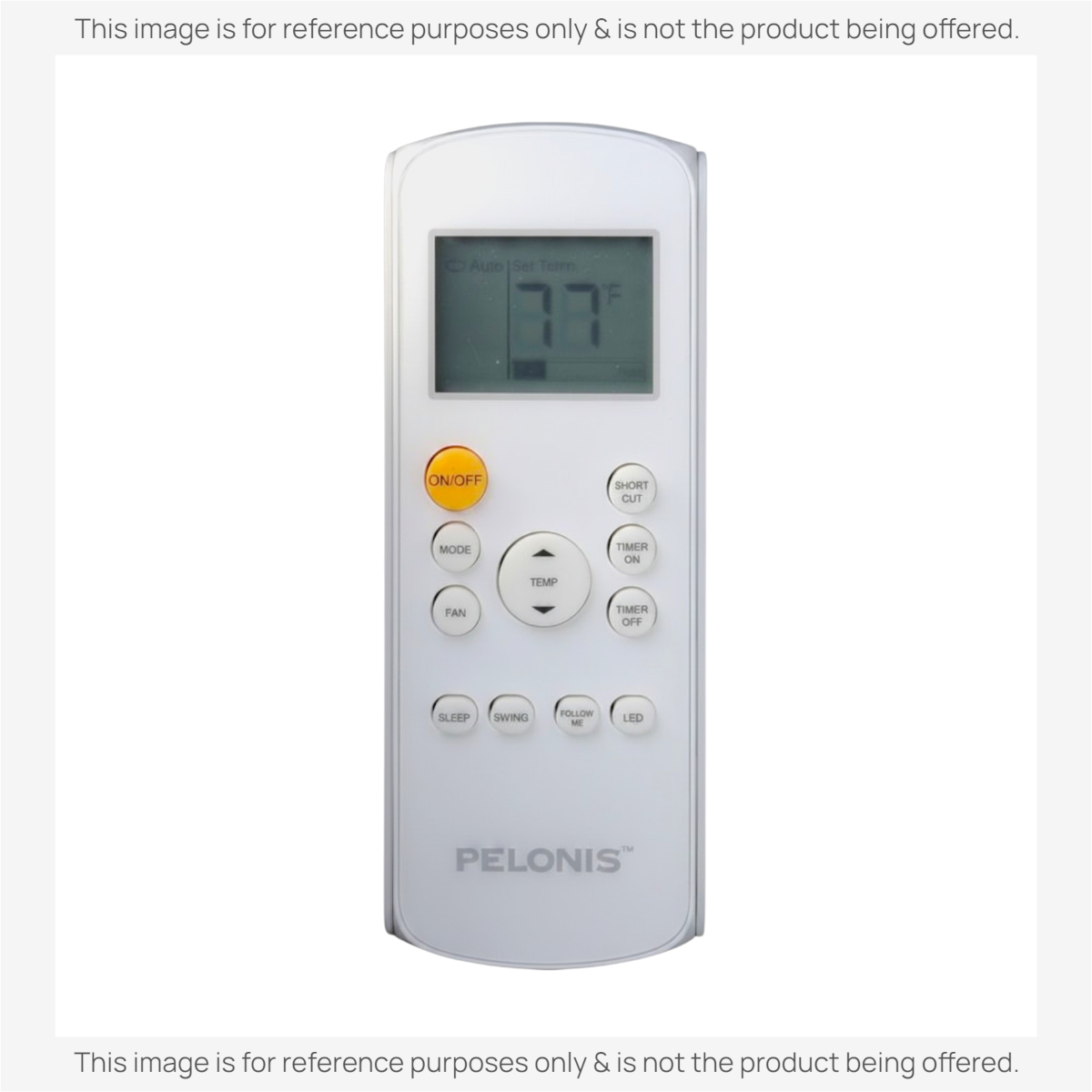 PELONIS 17317000A56279 Air Conditioner Remote Control