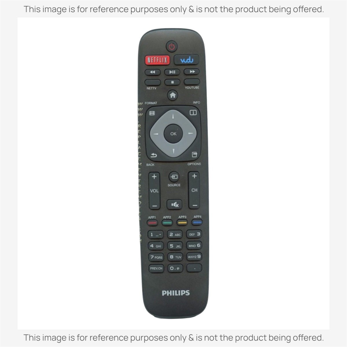 Philips URMT41JHG003 TV Remote Control