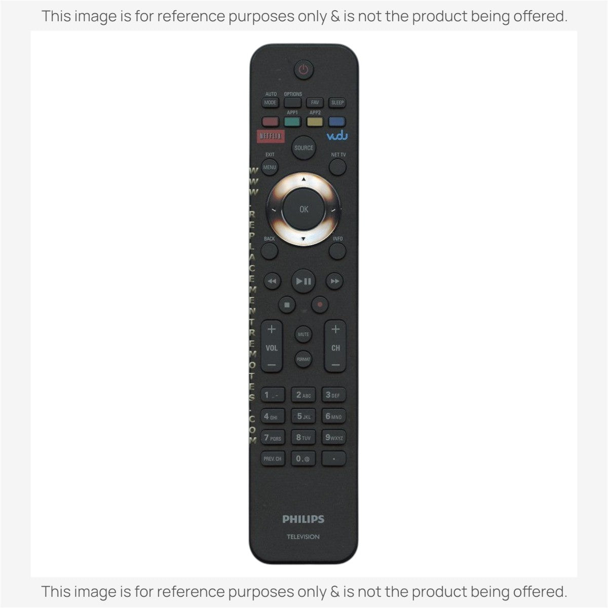 Philips URMT42JHG004 TV Remote Control