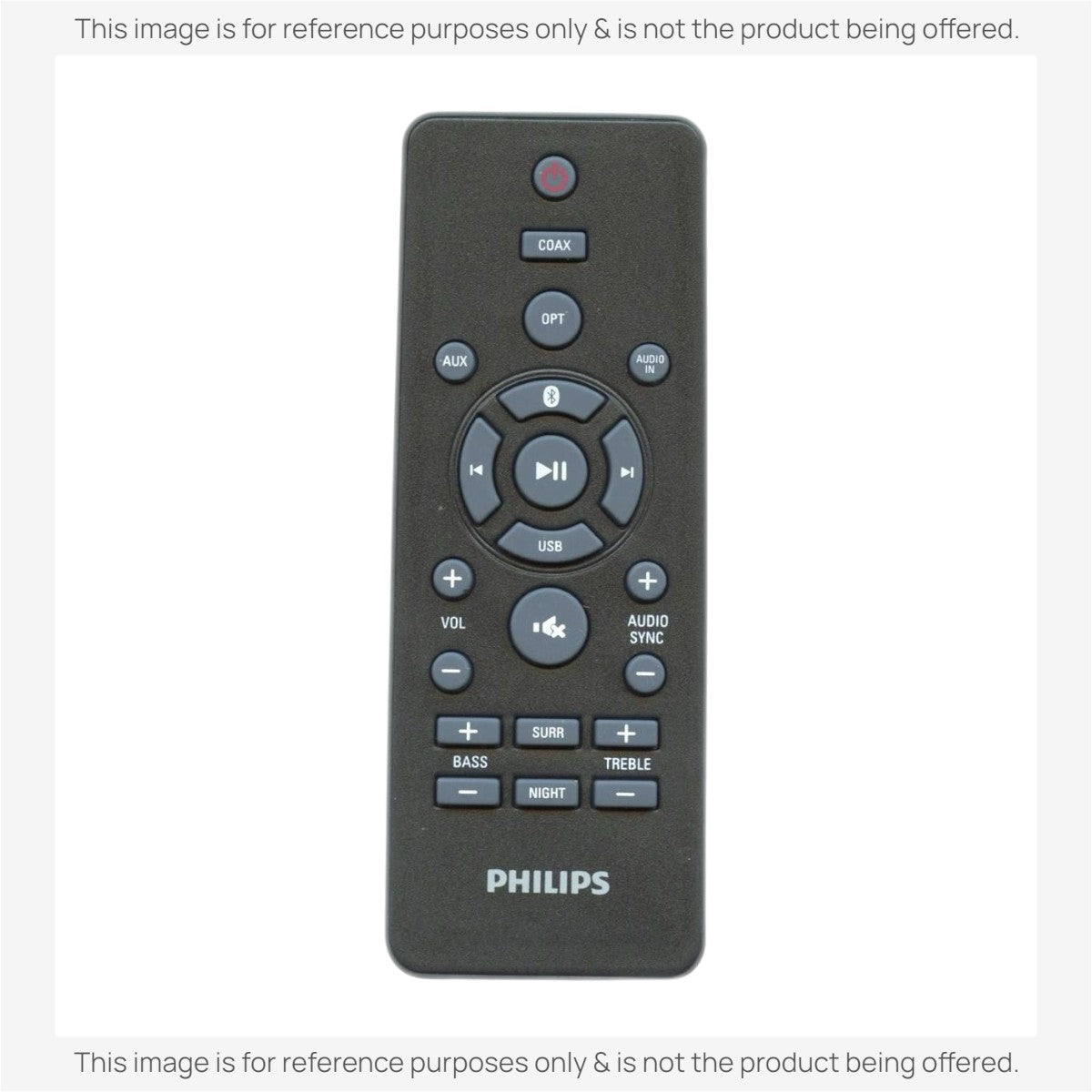 Philips 996580004176 Sound Bar Remote Control - 996580004176