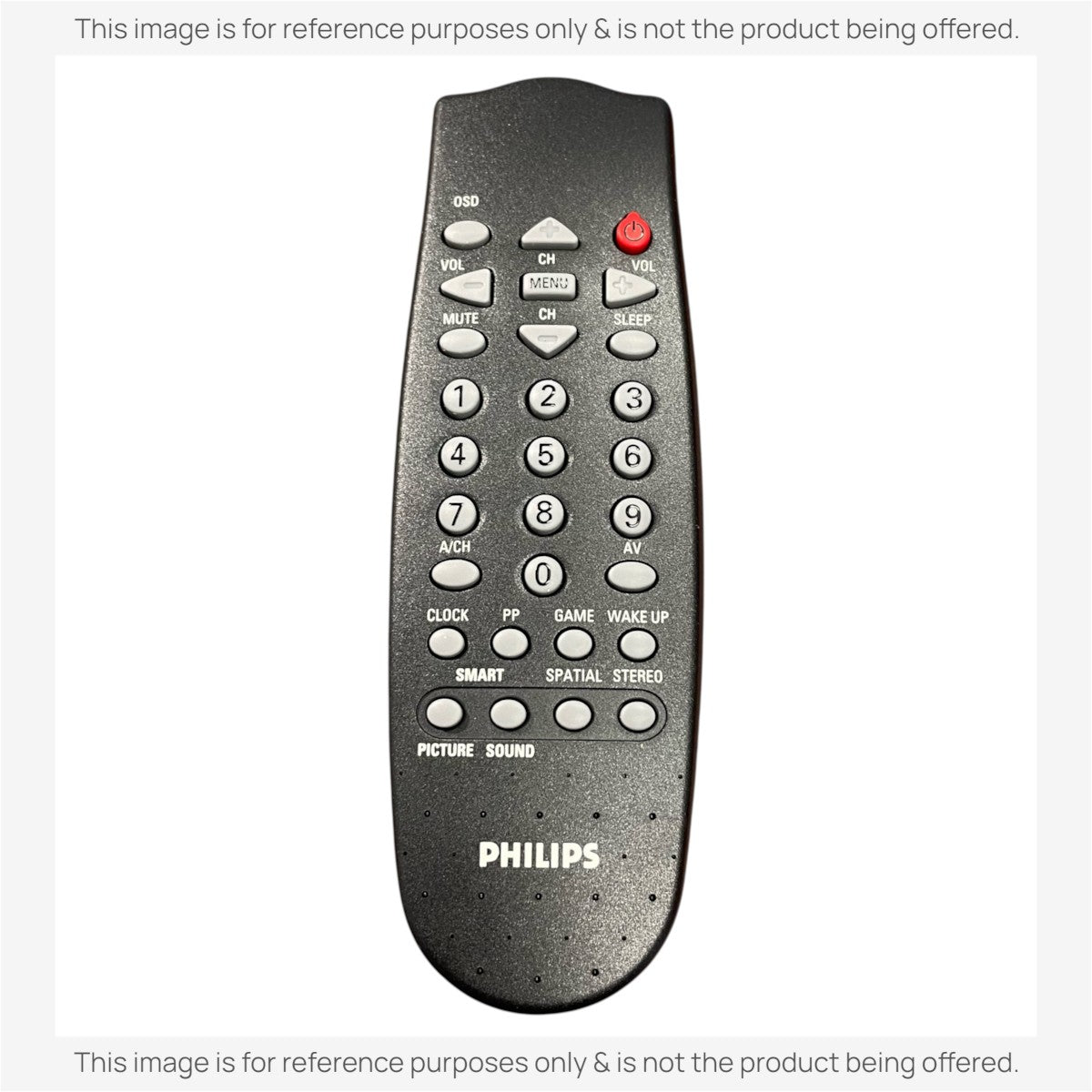 Philips RC0766/01 TV Remote Control - 313914855312