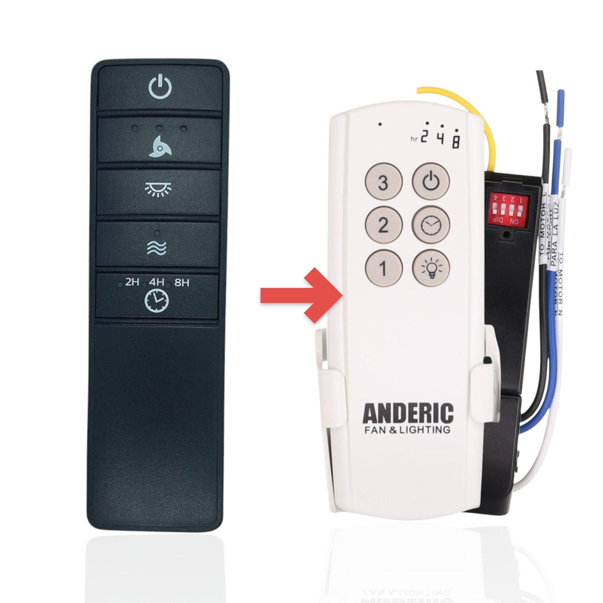Dan's Originals UC7229T for Premier Ceiling Fan Ceiling Fan Remote Control