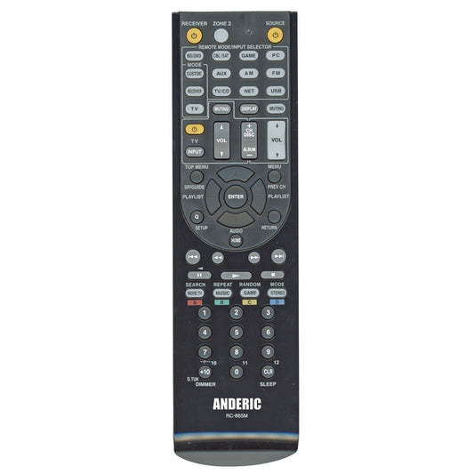 Anderic Replacement RC865M A/V Receiver Remote Control for Onkyo and Integra