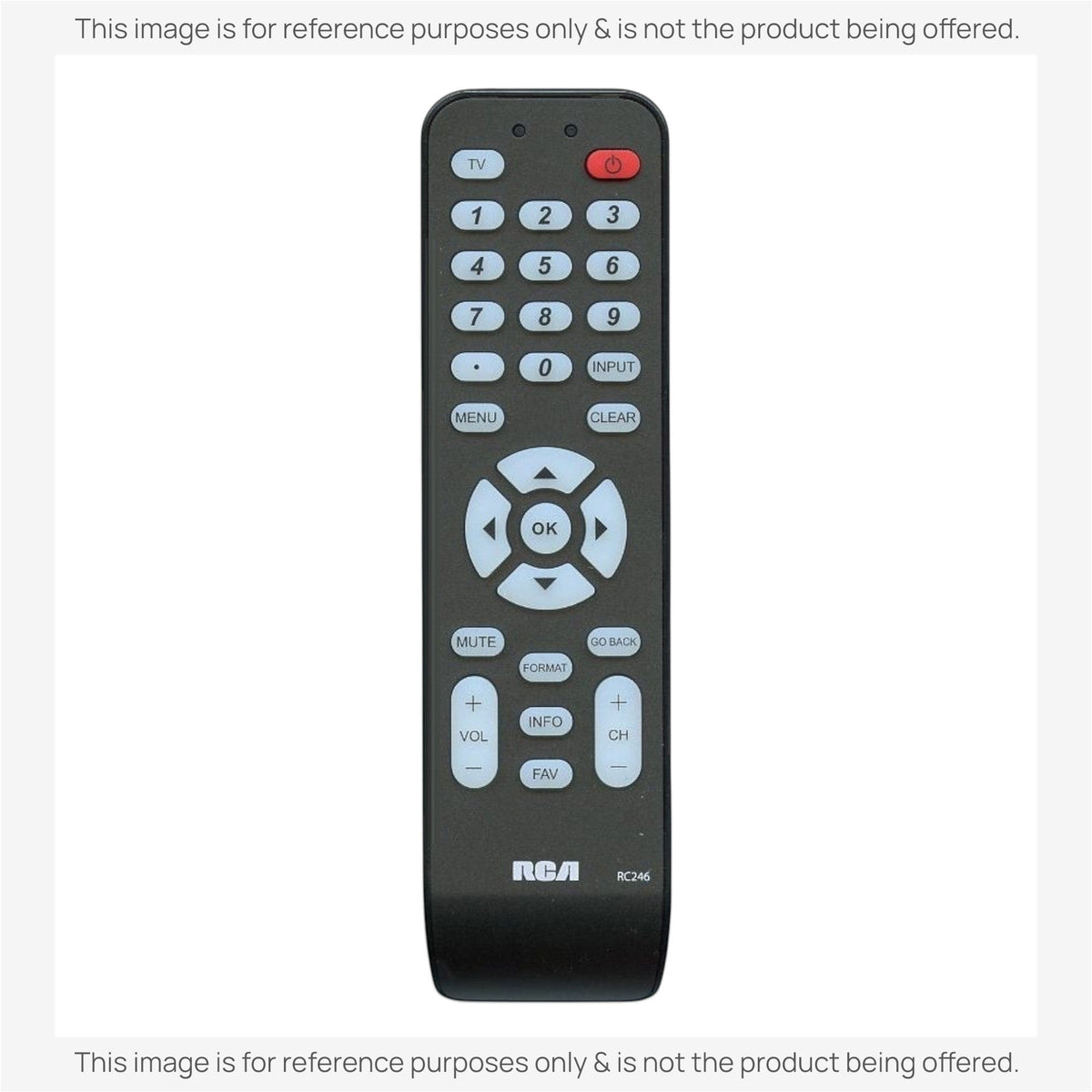 RCA RC246 TV Remote Control