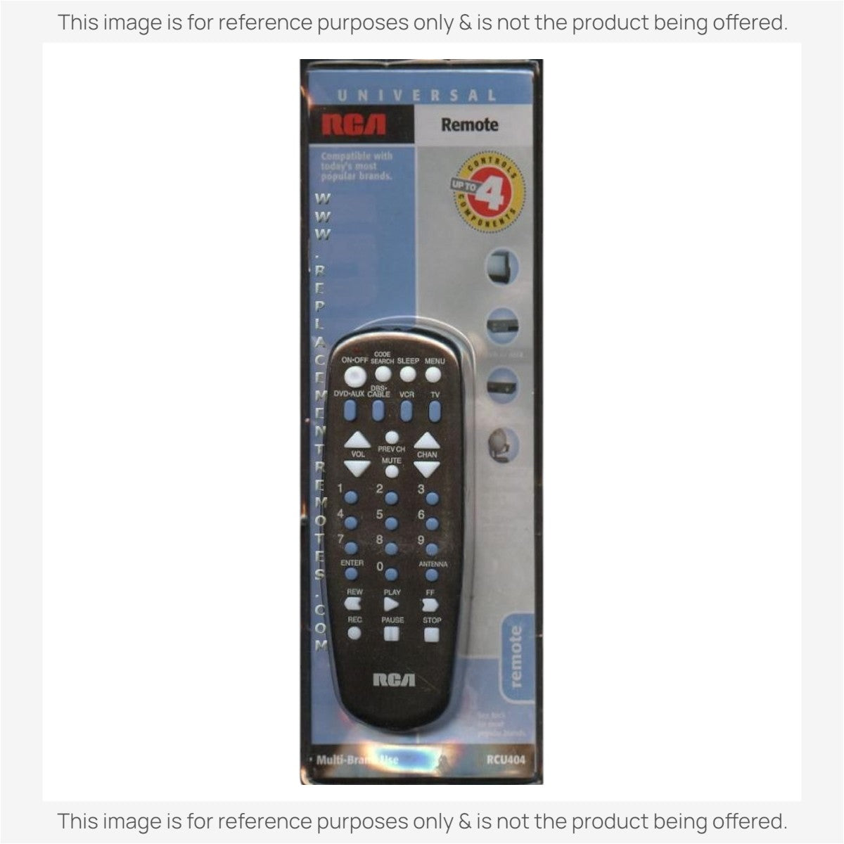 RCA RCU404 4-Device Universal Remote Control