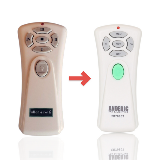 allen + roth UC7080T1 Ceiling Fan Remote Control
