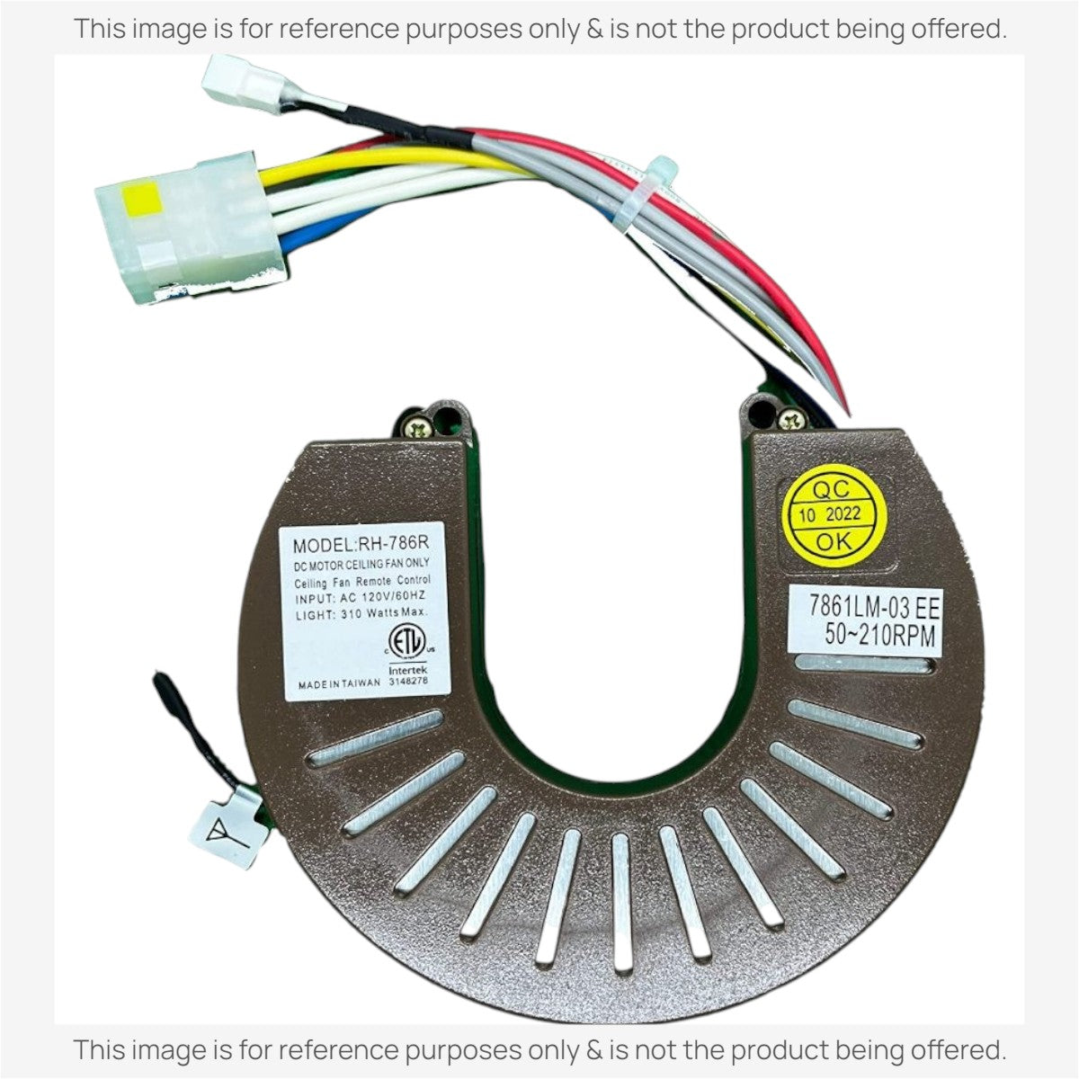 Casablanca RH-786R 7861LM-03 Rhine Ceiling Fan Receiver
