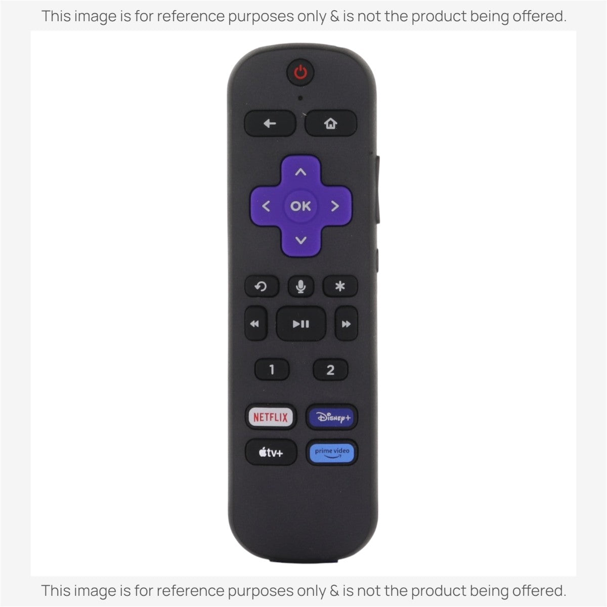 Roku RCEL3 With Headphone jack, Roku TV Remote Control - 3026000134 RC-EL3