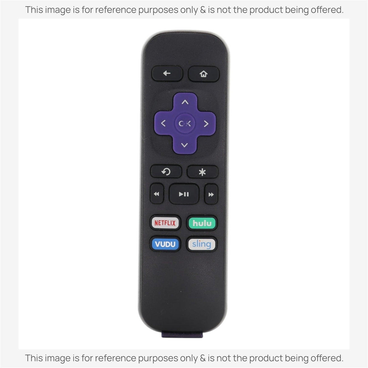 Roku RC-ALIR / EXPRESS Streaming Remote Control | Netflix | Hulu | Vudu | Sling - 3226000612
