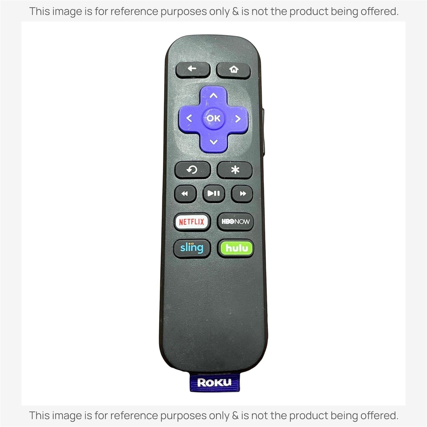 Roku RCGR3 FOR stick with Headphone Streaming Remote Control