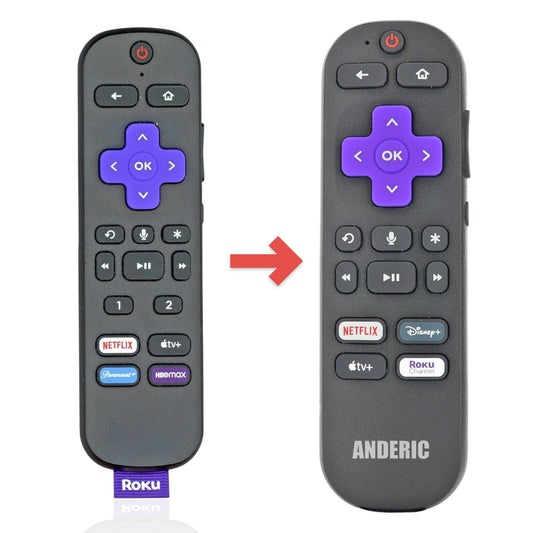 Roku RCEL3 With Headphone jack and voice TV Remote Control - 3026000017