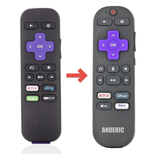 Roku RCGR3 ROKU Stick with Headphone Streaming Remote Control
